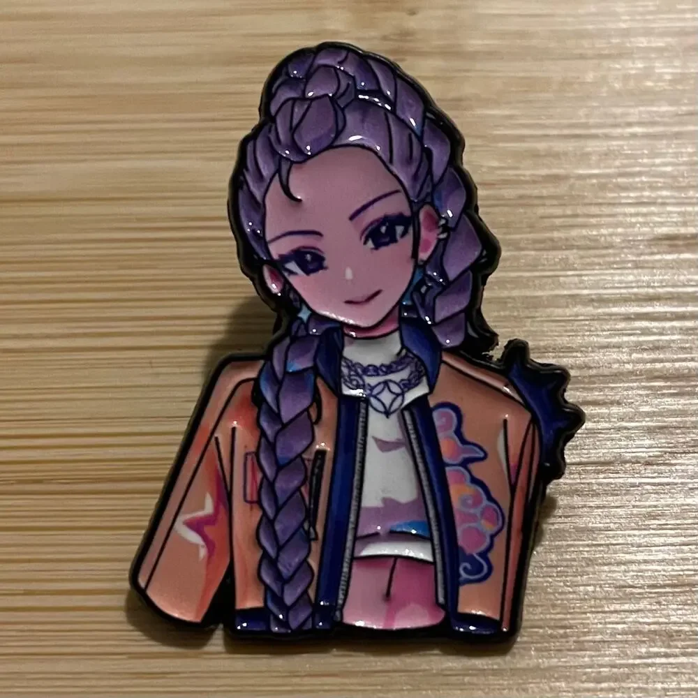 KPop Demon Hunters Huntrix Mira, Rumi & Zoey 3 Piece Pin Set